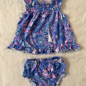 Lilly Pulitzer dress with bloomers